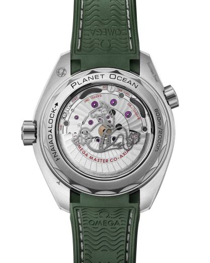 Omega Seamaster Planet Ocean 600M 43,5 mm, staal met rubberen band 215.32.44.21.06.001 - Afbeelding 2