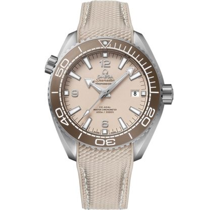 Omega Seamaster Planet Ocean 600M 43,5 mm, staal met rubberen band 215.32.44.21.09.001