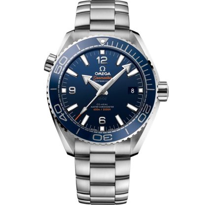 Omega Seamaster Planet Ocean 600M 43,5 mm, staal met staal 215.30.44.21.03.001