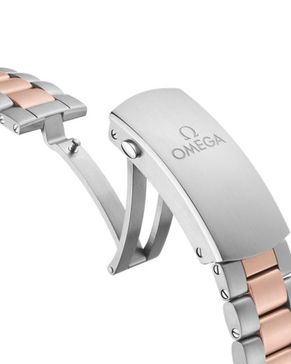 Omega Seamaster Planet Ocean 600M 45,5 mm, staal - Sedna™ gold met staal - Sedna™ gold 215.20.46.51.03.001 - Afbeelding 4