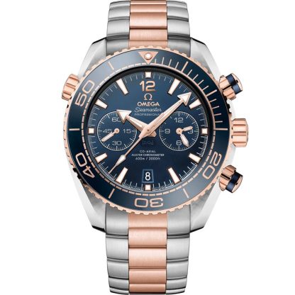 Omega Seamaster Planet Ocean 600M 45,5 mm, staal - Sedna™ gold met staal - Sedna™ gold 215.20.46.51.03.001