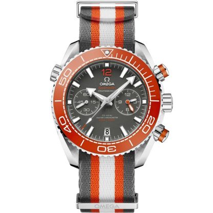 Omega Seamaster Planet Ocean 600M 45,5 mm, staal met NATO horlogeband 215.32.46.51.99.001