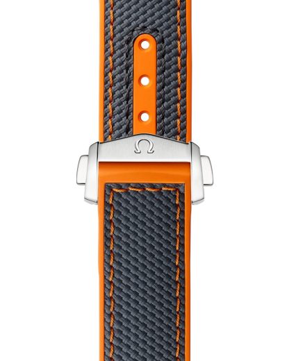 Omega Seamaster Planet Ocean 600M 45,5 mm, titanium met rubberen band 215.92.46.51.99.001 - Afbeelding 3
