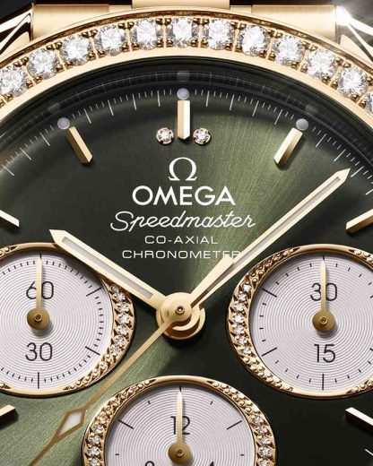 Omega Speedmaster 38 38 mm, Moonshine™ gold met Moonshine™ gold 324.55.38.50.60.001 - Afbeelding 6