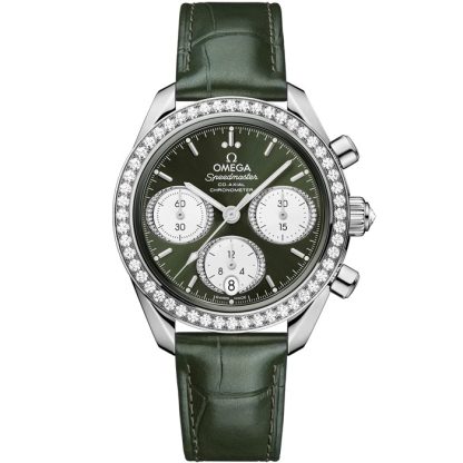 Omega Speedmaster 38 38 mm, staal met alligator 324.18.38.50.60.001