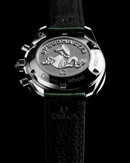 Omega Speedmaster 38 38 mm, staal met alligator 324.18.38.50.60.001 - Afbeelding 7