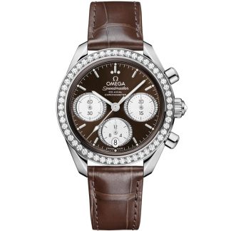 Omega Speedmaster 38 38 mm, staal met alligator 324.18.38.50.63.001