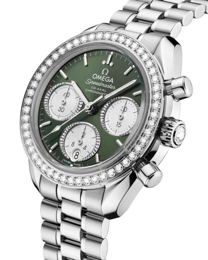 Omega Speedmaster 38 38 mm, staal met staal 324.15.38.50.60.001 - Afbeelding 3