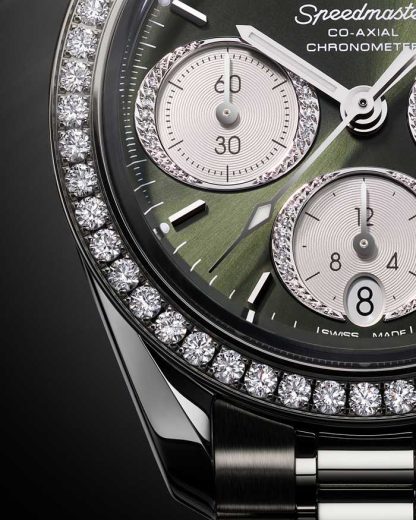 Omega Speedmaster 38 38 mm, staal met staal 324.15.38.50.60.001 - Afbeelding 6