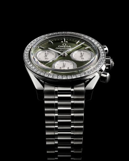 Omega Speedmaster 38 38 mm, staal met staal 324.15.38.50.60.001 - Afbeelding 7