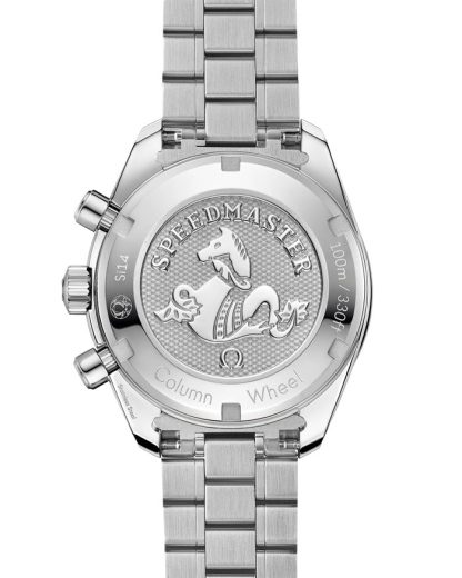 Omega Speedmaster 38 38 mm, staal met staal 324.30.38.50.01.001 - Afbeelding 2