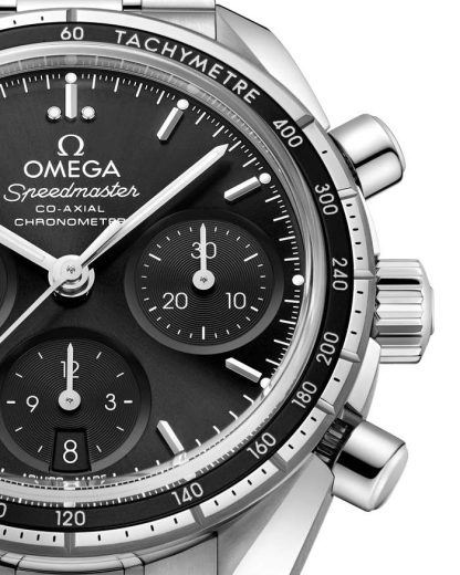 Omega Speedmaster 38 38 mm, staal met staal 324.30.38.50.01.001 - Afbeelding 3