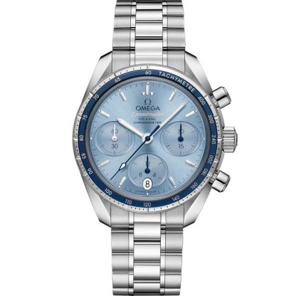 Omega Speedmaster 38 38 mm, staal met staal 324.30.38.50.03.001