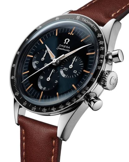 Omega Speedmaster First OMEGA in Space 39,7 mm, staal met leren band 310.32.40.50.06.002 - Afbeelding 3