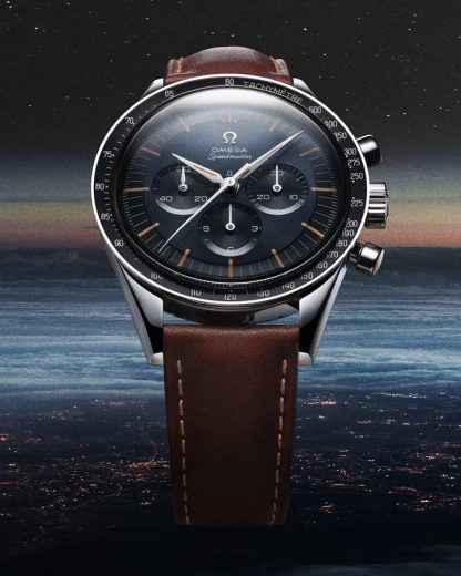 Omega Speedmaster First OMEGA in Space 39,7 mm, staal met leren band 310.32.40.50.06.002 - Afbeelding 5
