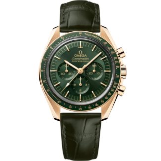 Omega Speedmaster Moonwatch Professional 42 mm, Moonshine™ gold met leren band 310.63.42.50.10.001
