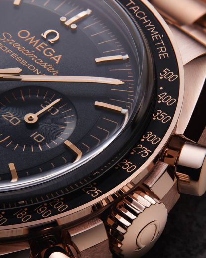 Omega Speedmaster Moonwatch Professional 42 mm, Sedna™ gold met Sedna™ gold 310.60.42.50.01.001 - Afbeelding 4