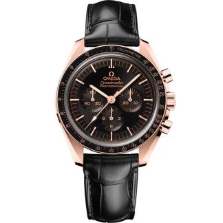Omega Speedmaster Moonwatch Professional 42 mm, Sedna™ gold met leren band 310.63.42.50.01.001