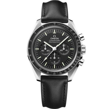 Omega Speedmaster Moonwatch Professional 42 mm, staal met leren band 310.32.42.50.01.002