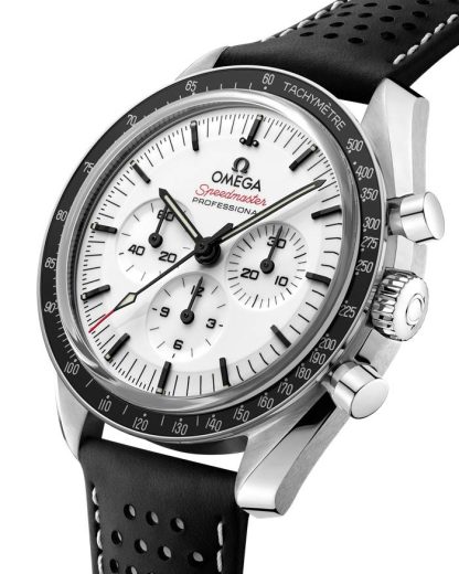Omega Speedmaster Moonwatch Professional 42 mm, staal met leren band 310.32.42.50.04.002 - Afbeelding 3