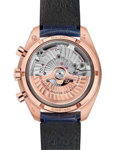 Omega Speedmaster Racing 44,25 mm, Sedna™ gold met leren band 329.53.44.51.03.001 - Afbeelding 2