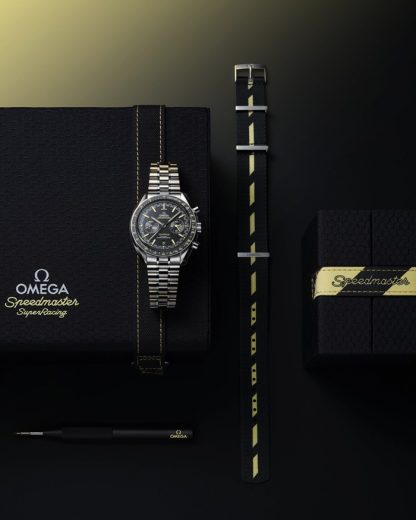 Omega Speedmaster Super Racing 44,25 mm, staal met staal 329.30.44.51.01.003 - Afbeelding 4