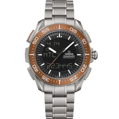Omega Speedmaster X-33 Marstimer 45 mm, titanium met titanium 318.90.45.79.01.003
