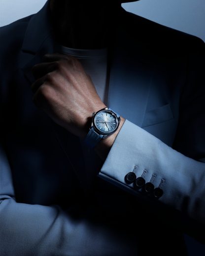 Omega Summer Blue Seamaster Aqua Terra 150M 41 mm, staal met rubberen band 220.12.41.21.03.008 - Afbeelding 4