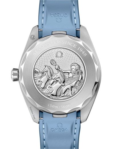 Omega Summer Blue Seamaster Aqua Terra 150M 43 mm, staal met rubberen band 220.12.43.22.03.002 - Afbeelding 2