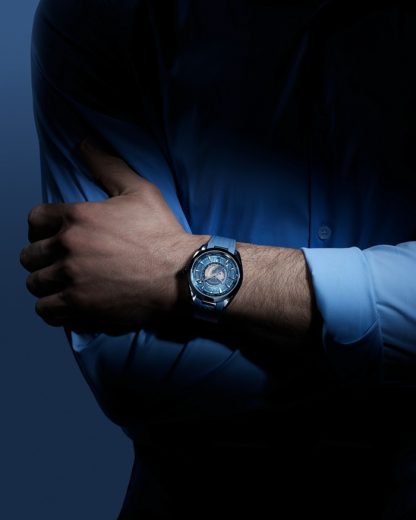 Omega Summer Blue Seamaster Aqua Terra 150M 43 mm, staal met rubberen band 220.12.43.22.03.002 - Afbeelding 4