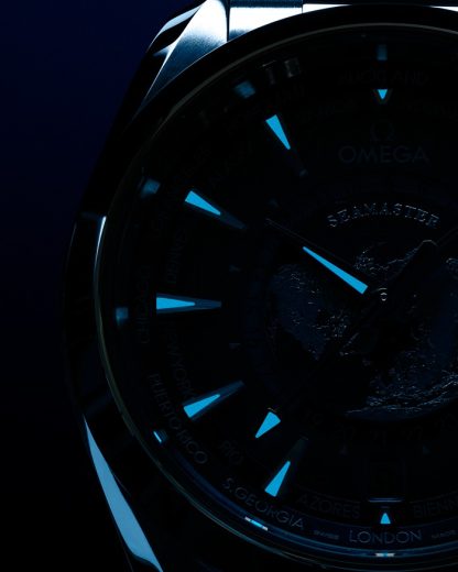 Omega Summer Blue Seamaster Aqua Terra 150M 43 mm, staal met staal 220.10.43.22.03.002 - Afbeelding 5
