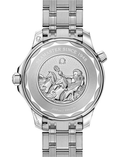 Omega Summer Blue Seamaster Diver 300M 42 mm, staal met staal 210.30.42.20.03.003 - Afbeelding 2