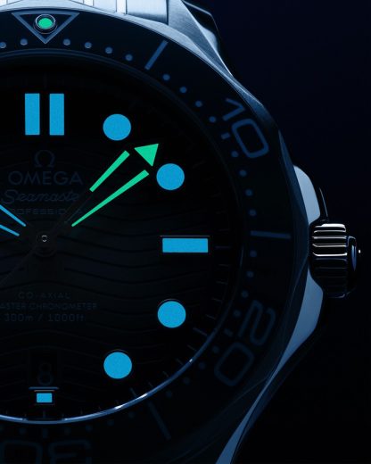 Omega Summer Blue Seamaster Diver 300M 42 mm, staal met staal 210.30.42.20.03.003 - Afbeelding 5