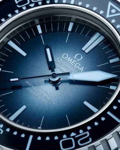 Omega Summer Blue Seamaster Ploprof 1200M 55x45 mm, O-MEGASTEEL met rubberen band 227.32.55.21.03.001 - Afbeelding 3