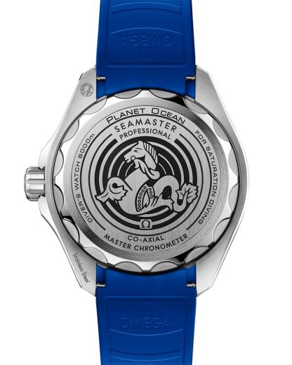 Omega Ultra Deep Seamaster Planet Ocean 6000M 45,5 mm, O-MEGASTEEL met rubberen band 215.32.46.21.04.001 - Afbeelding 2