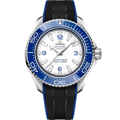Omega Ultra Deep Seamaster Planet Ocean 6000M 45,5 mm, O-MEGASTEEL met rubberen band 215.32.46.21.04.001
