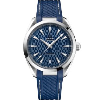Omega ‘Tokio 2020’ Limited Edition Seamaster Aqua Terra 150M 41 mm, staal met rubberen band 522.12.41.21.03.001