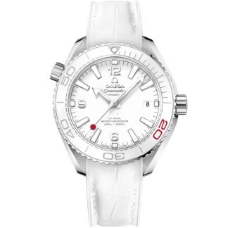 Omega ‘Tokio 2020’ Limited Edition Seamaster Planet Ocean 600M 39,5 mm, staal met leren band 522.33.40.20.04.001